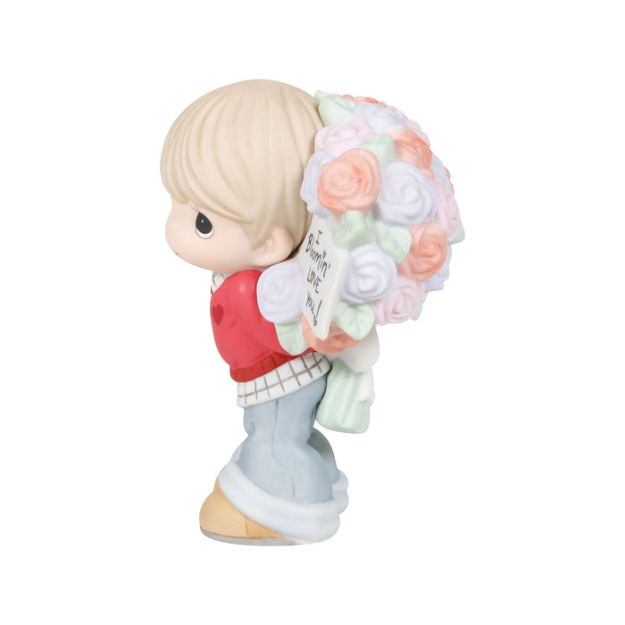 Boy with Bouquet Figurine