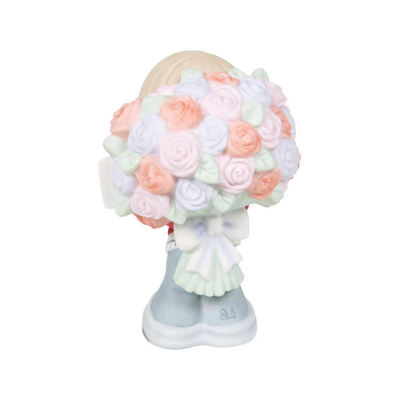 Boy with Bouquet Figurine