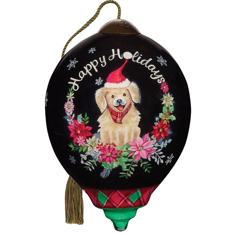 We Woof A Merry Christmas Orn