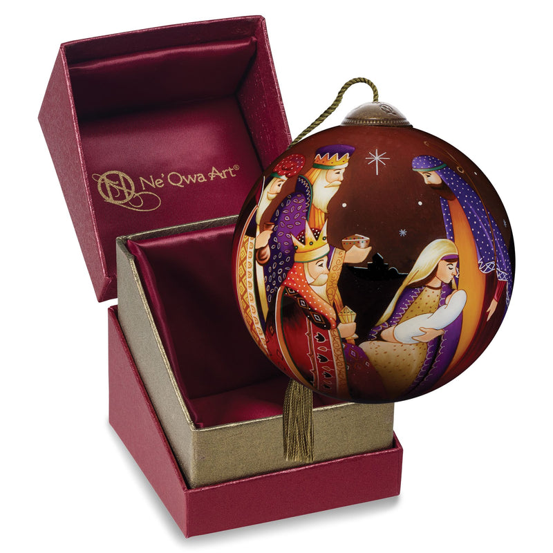 Christ The Savior Is Born Orn