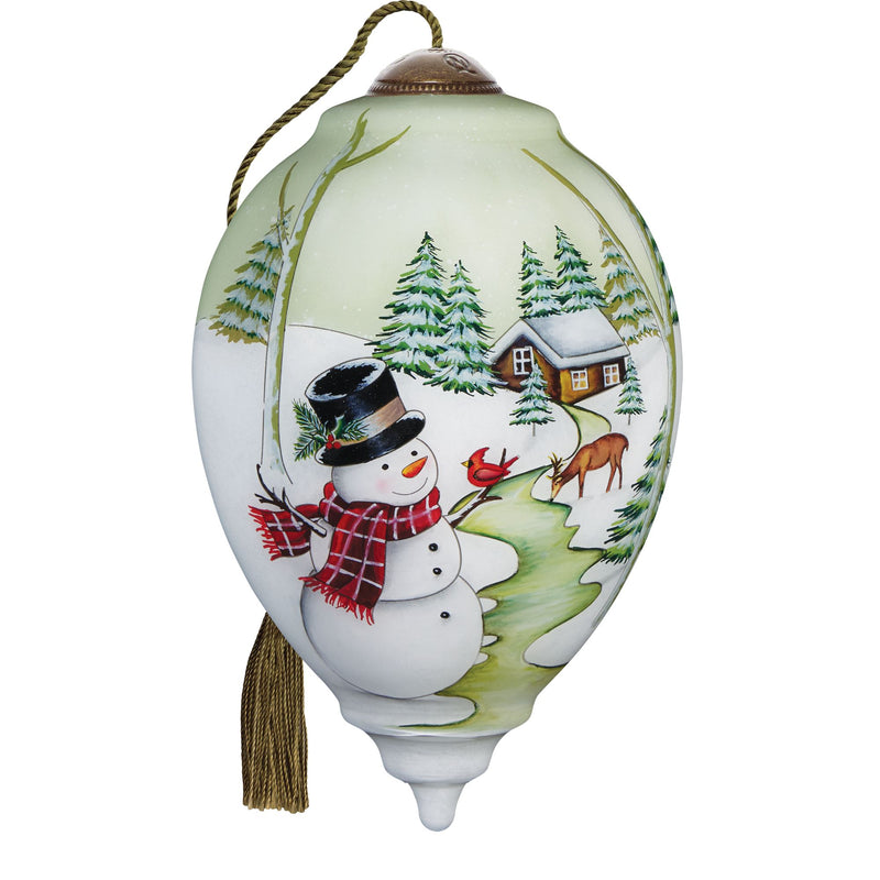 Snowy Serenity Ornament