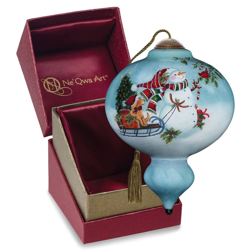 Hauling Holiday Cheer Ornament