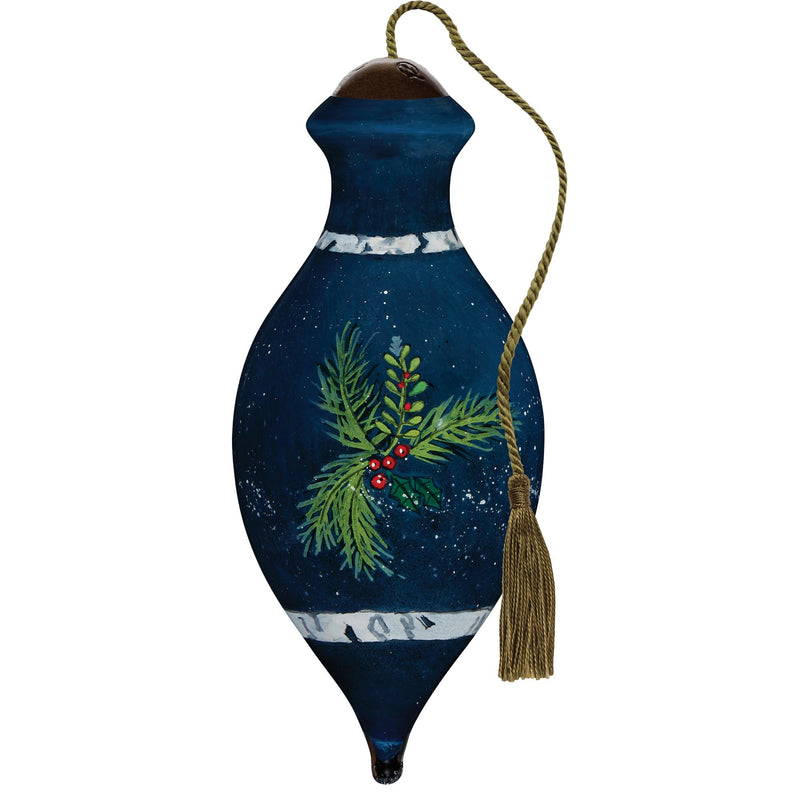 Birch Cardinal Ornament