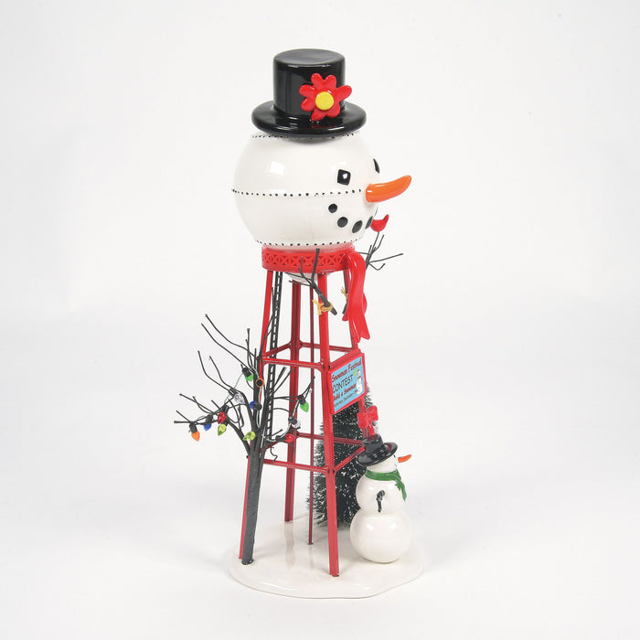 Snowman Watertower