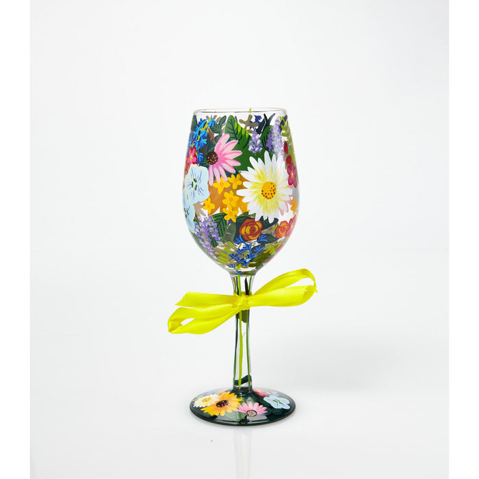 WINE GLASS WILDFLOWERS