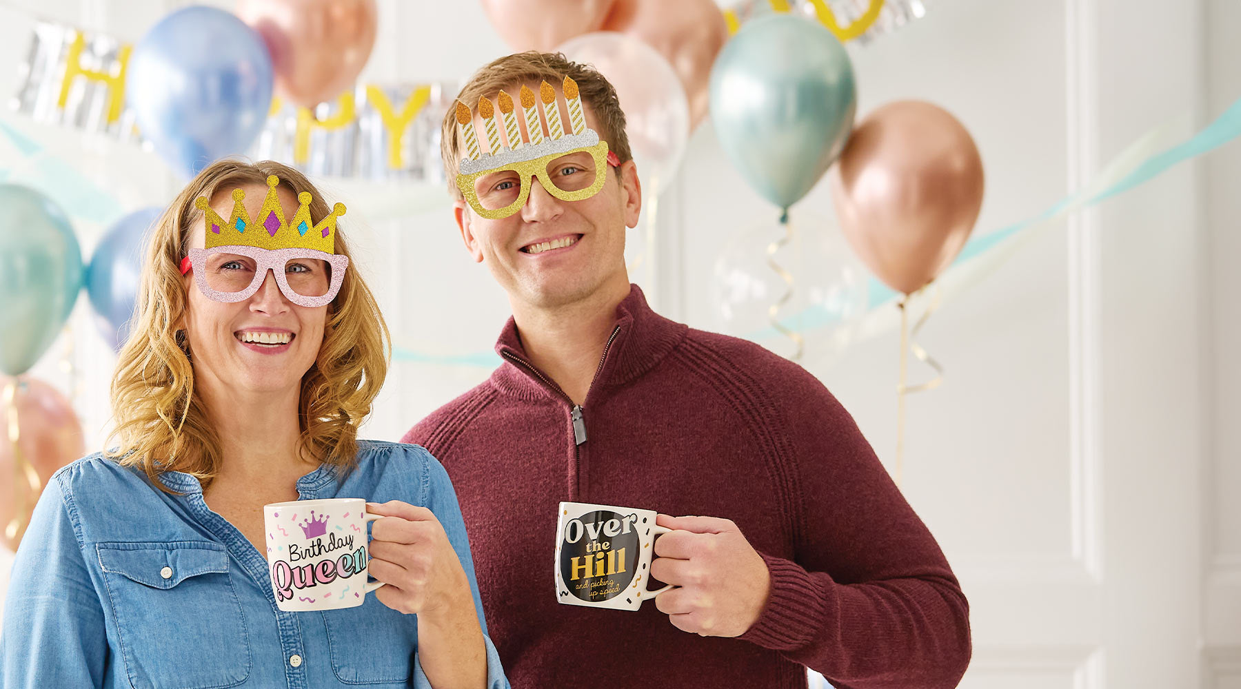 Our Name is Mud Birthday Bash accessories