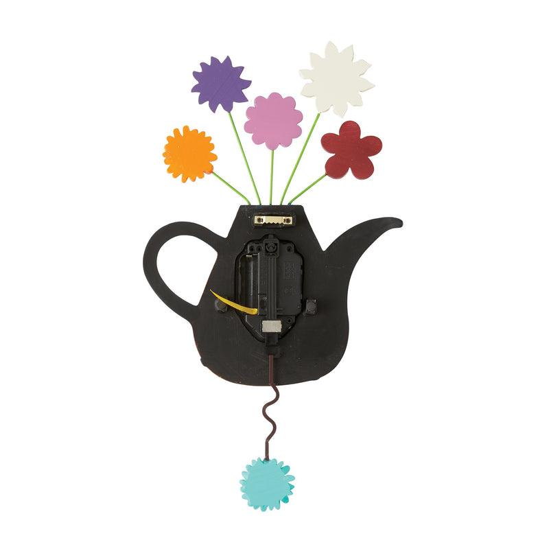 Flower-tea-ful Clock