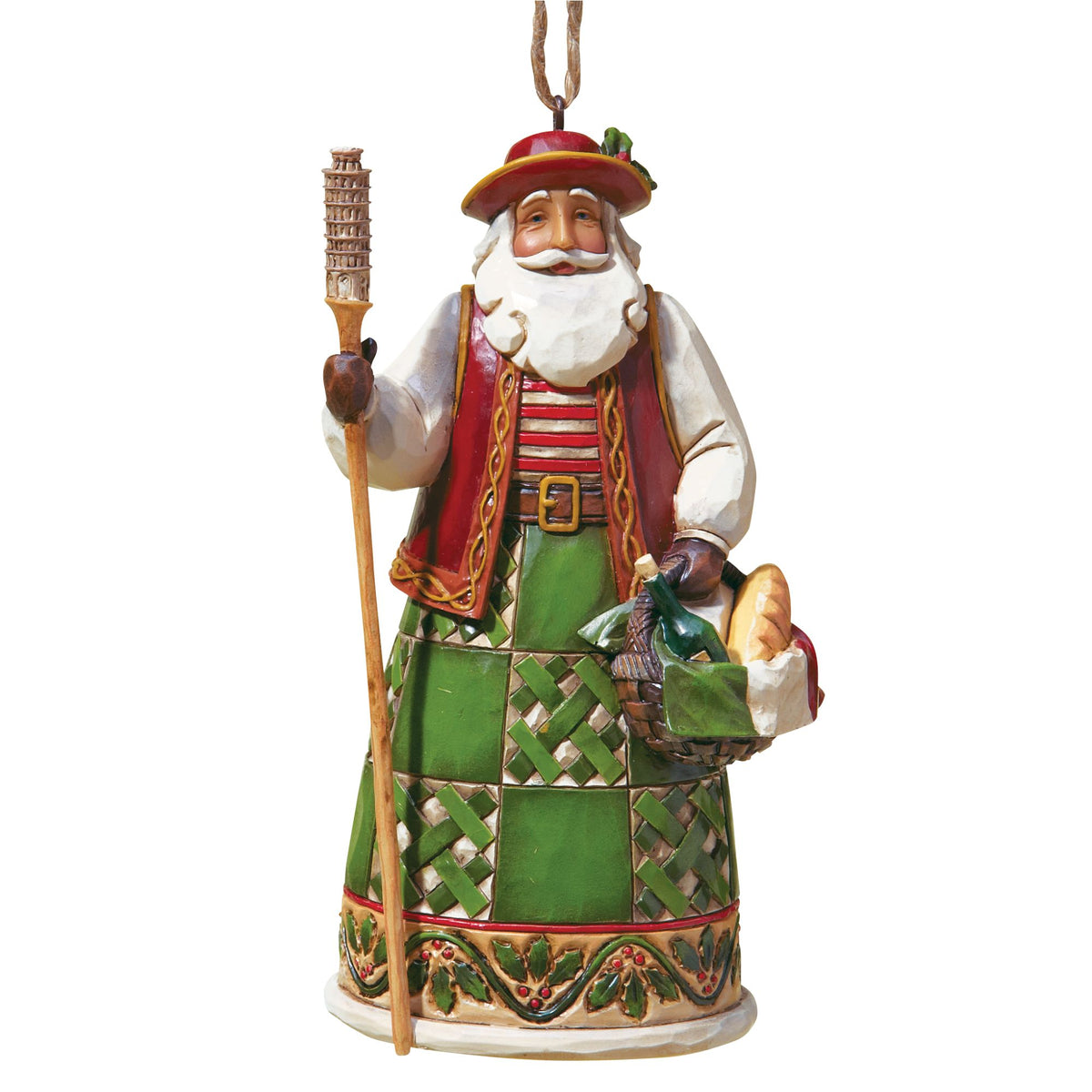 Italian Santa Ornament — Enesco Gift Shop