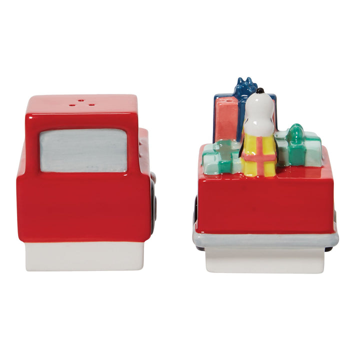 Snoopy Red Truck