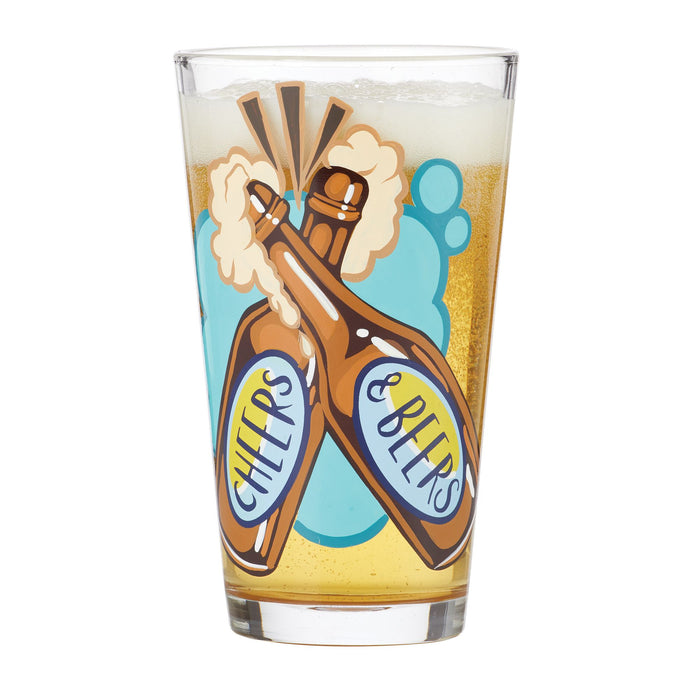 Cheers and Beers Pint Glass