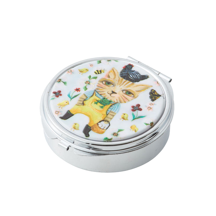 Country Cat Pill Box