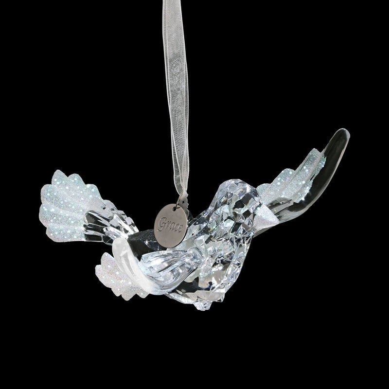 Live Simply Dove Ornament