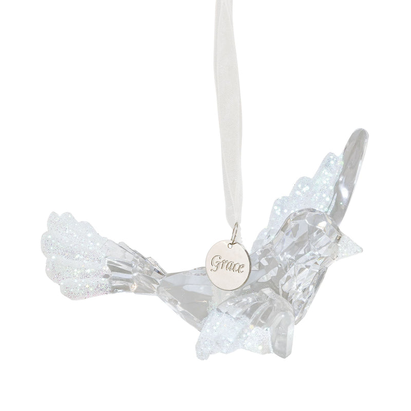 Live Simply Dove Ornament