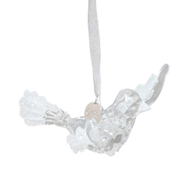 Live Simply Dove Ornament